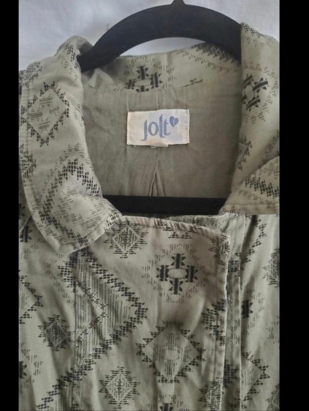 Green Vest Jolt Brand Top Size Large Women's Vest Size L Women's Clothing y2k - Picture 3 of 12